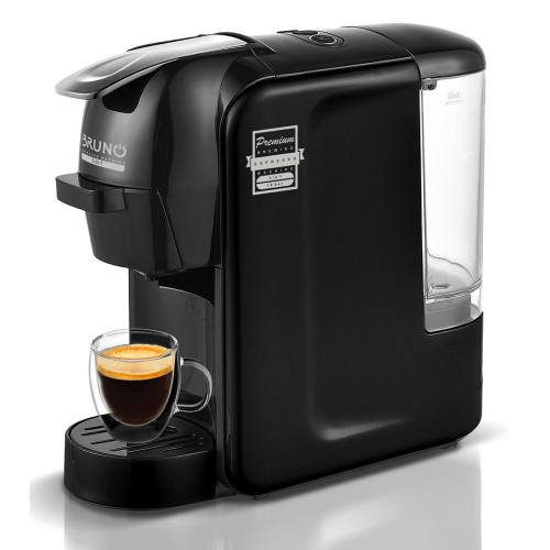 Φωτογραφία προϊόντος: BRUNO BRN-0124 καφετιέρα espresso 3 σε 1 1450W, 19 bar, μαύρη