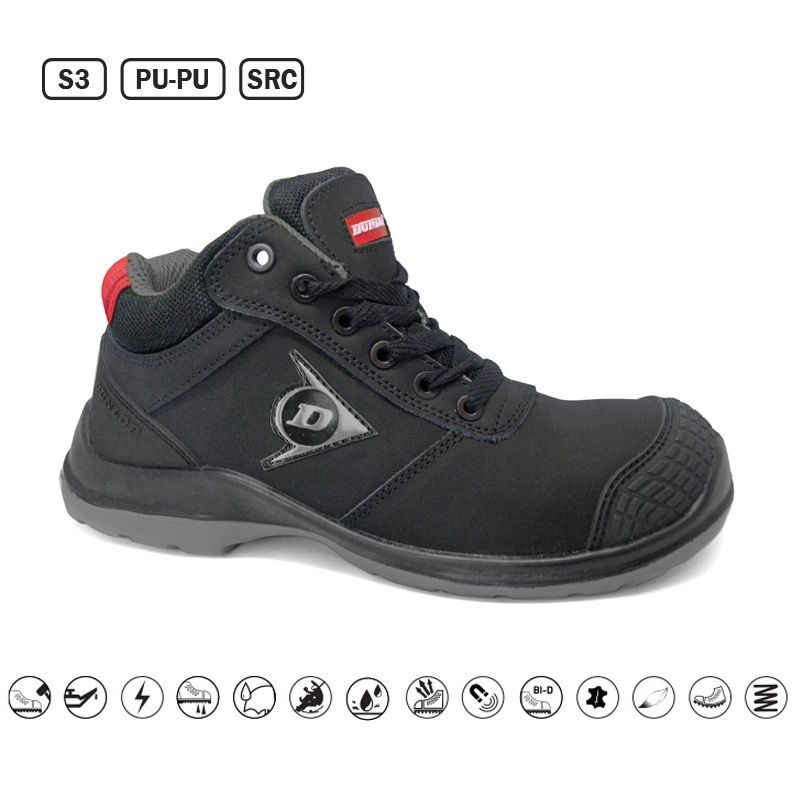 Φωτογραφία προϊόντος: ΜΠΟΤ. DUNLOP FIRST ONE ADV-EVO ΜΑΥΡ/ΚΟΚ S3 ΜΕΓ.40 (711050)