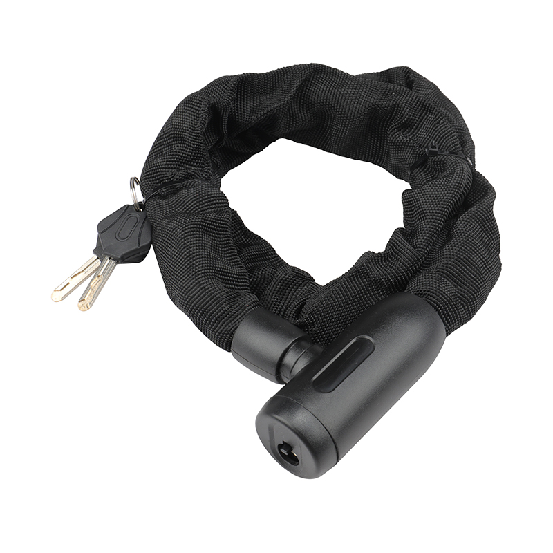 Φωτογραφία προϊόντος: BORMANN Pro BLK1340 Αντικλεπτική Αλυσίδα Μοτοσυκλέτας 100cm (10mm) με Κλειδαρία και Επένδυση