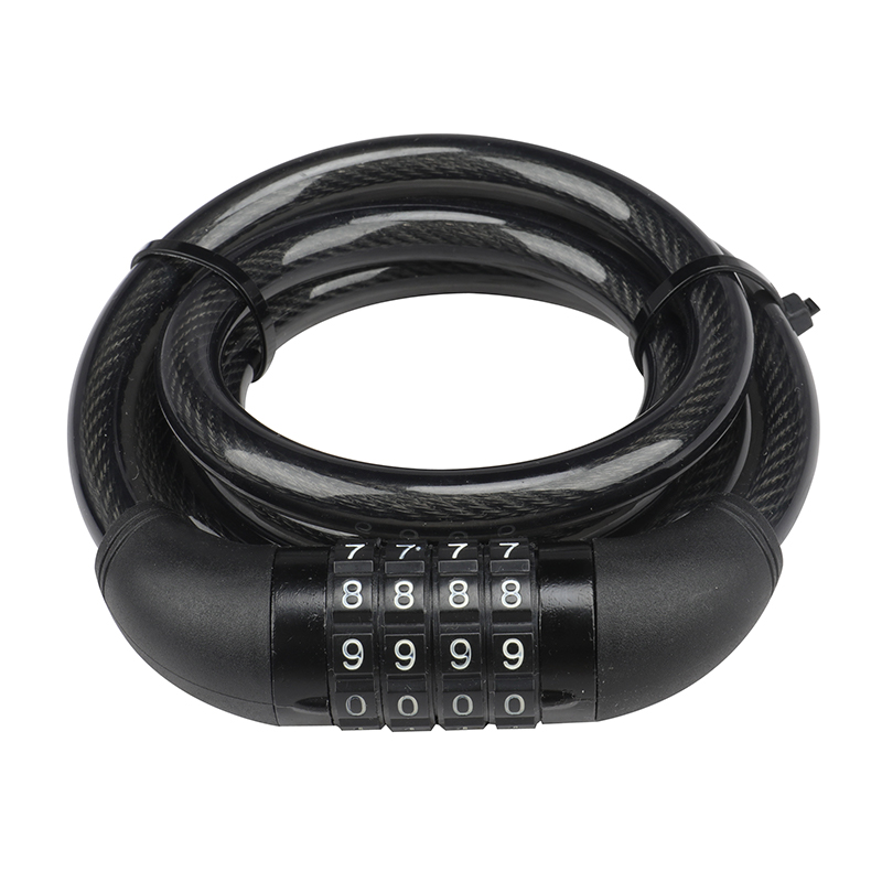 Φωτογραφία προϊόντος: BORMANN Pro BLK1345 Αντικλεπτική Κουλούρα Μοτοσυκλέτας 120cm, Πάχος 12mm, με κλειδαριά συνδυασμού