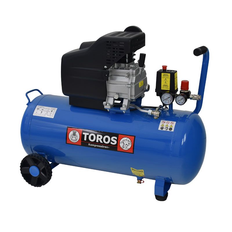 Φωτογραφία προϊόντος: TOROS Αεροσυμπιεστής 50LT/2,5HP μονόμπλοκ (602082)