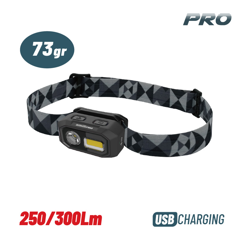 Φωτογραφία προϊόντος: BORMANN Pro BPR6030 Φακός Κεφάλης Επαναφορτιζόμενος (030027)