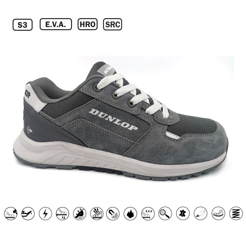 Φωτογραφία προϊόντος: ΠΑΠΟΥΤΣΙΑ DUNLOP STORM ΓΚΡΙ S3 ΜΕΓ.44 (711015)