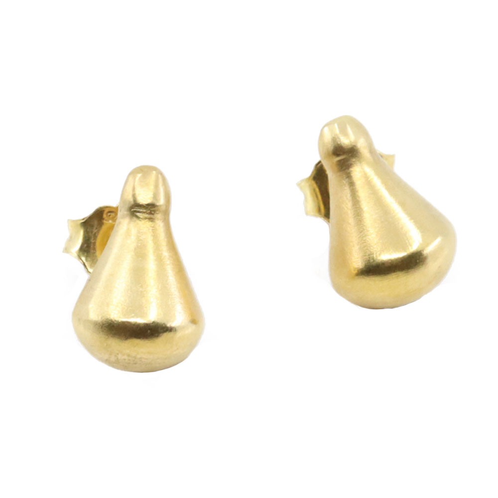 Φωτογραφία προϊόντος: Σκουλαρίκια σχέδιο δάκρυ σε 18 Κ κίτρινο χρυσό, 2622