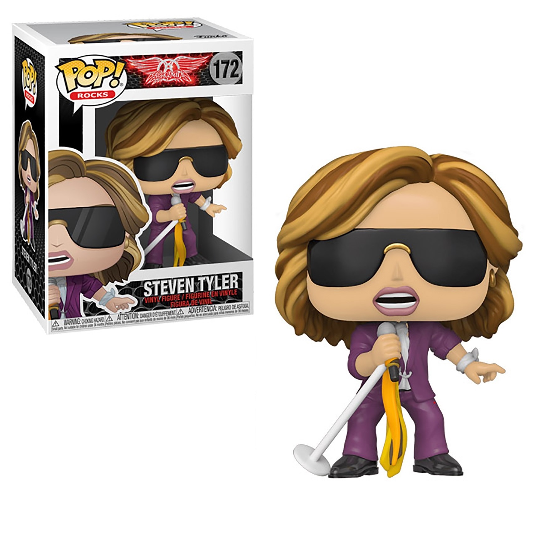 Φωτογραφία προϊόντος: Funko POP! Rocks: Aerosmith - Steven Tyler, Vinyl Figure #172