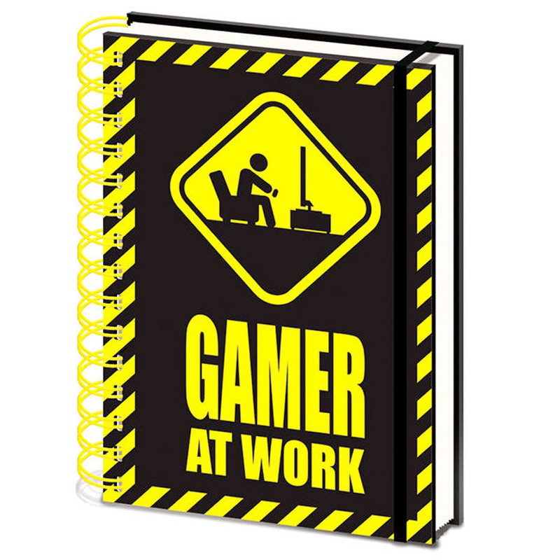 Φωτογραφία προϊόντος: Coolmerch Gamer at Work Gaming - Τετράδιο A5