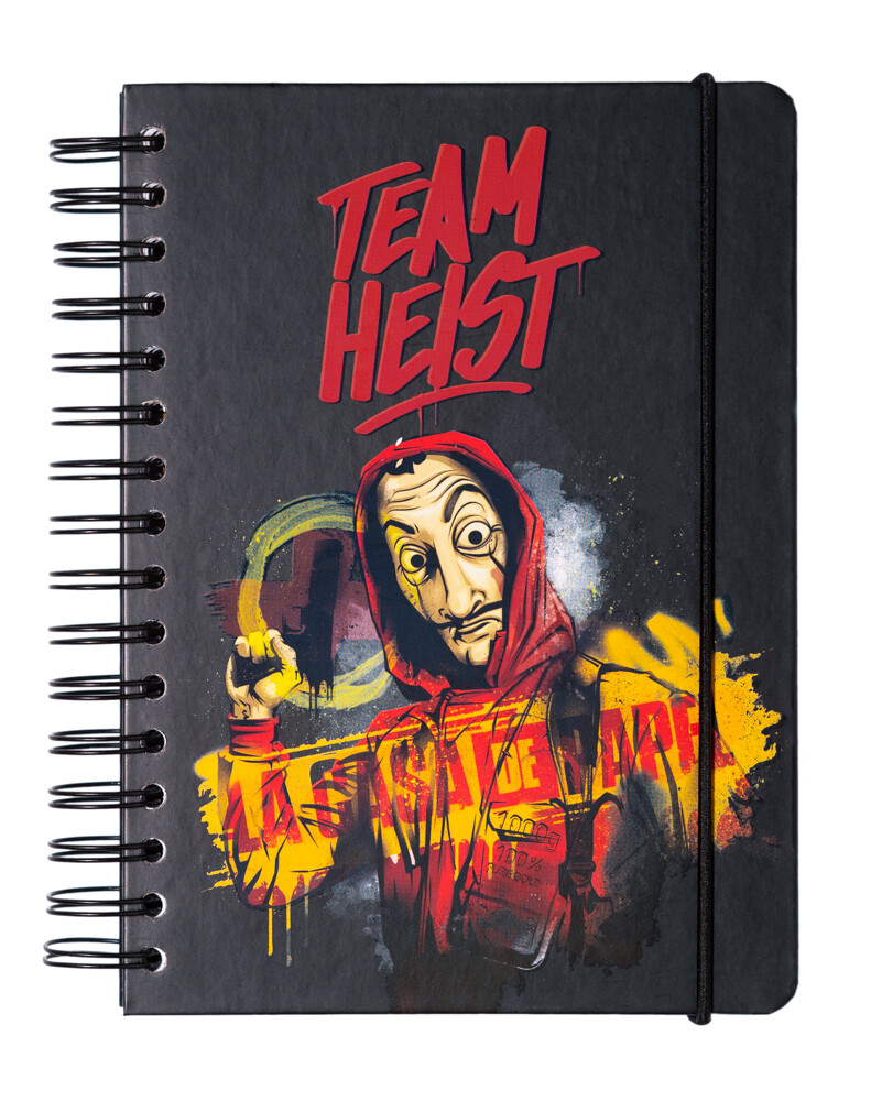 Φωτογραφία προϊόντος: La Casa De Papel (Money Heist) - Team Heist A5 Notebook