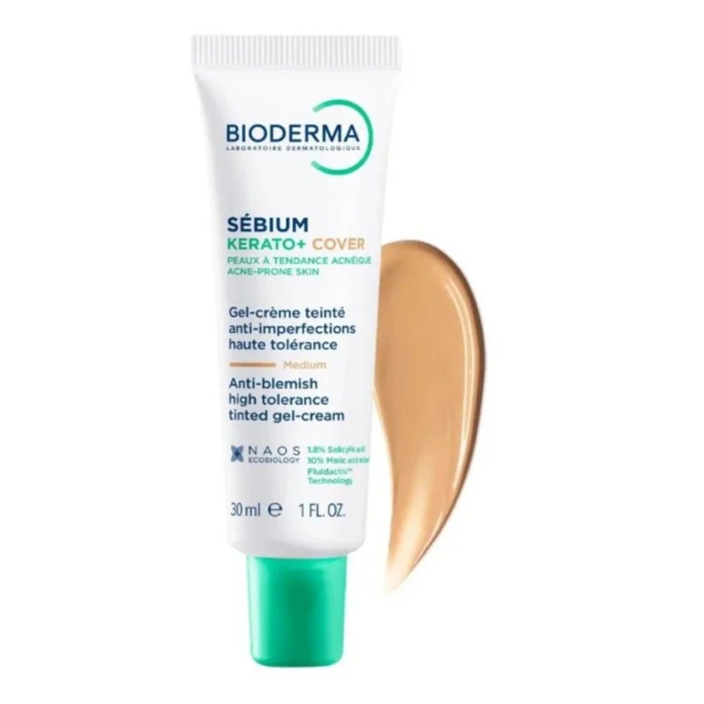 Φωτογραφία προϊόντος: Bioderma Sebium Kerato+ Cover Anti-Blemish High Tolerance Tinted Gel Cream 30ml