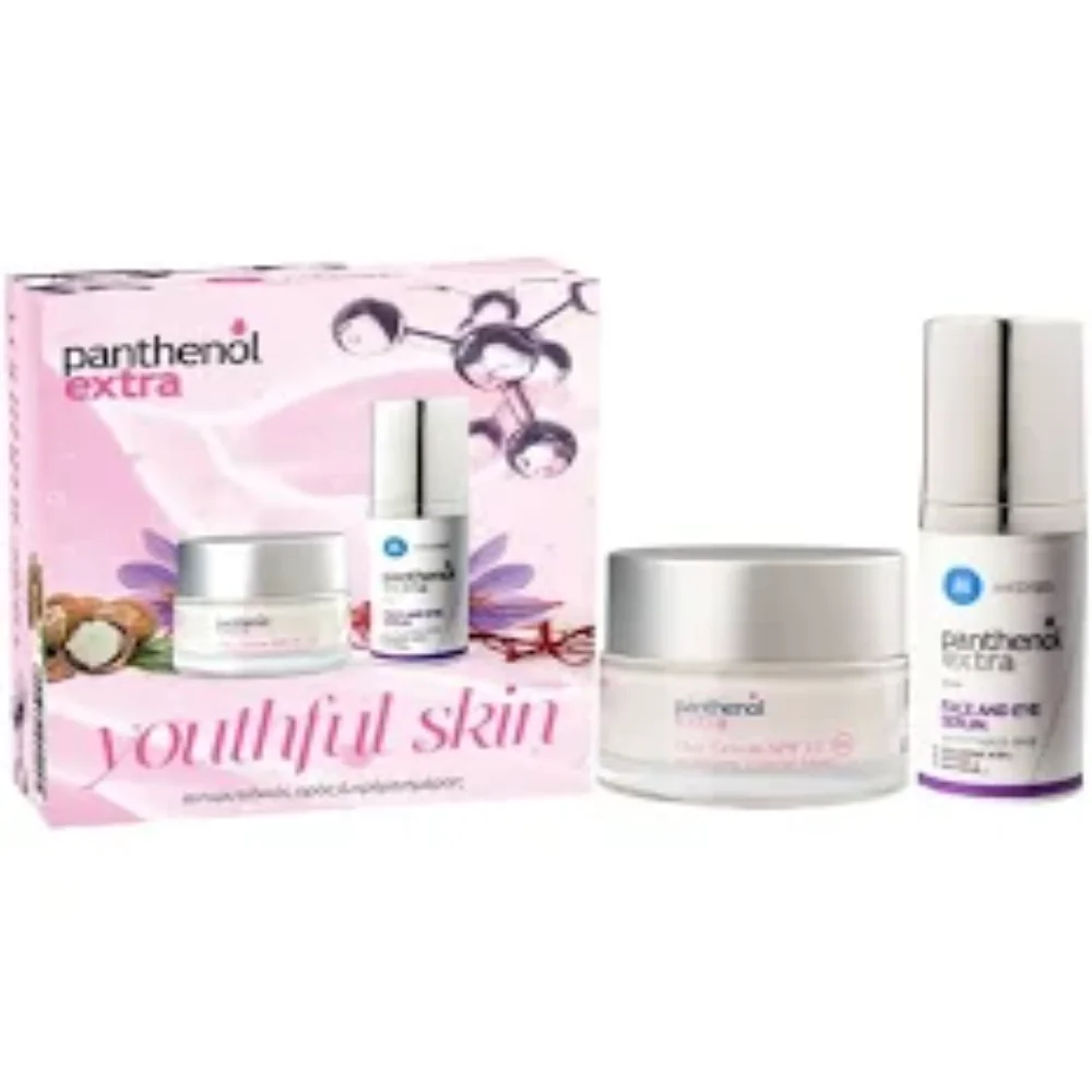 Φωτογραφία προϊόντος: Panthenol Extra Promo Day Cream SPF15 50ml + Face-Eye Serum 30ml (MEDISEI)