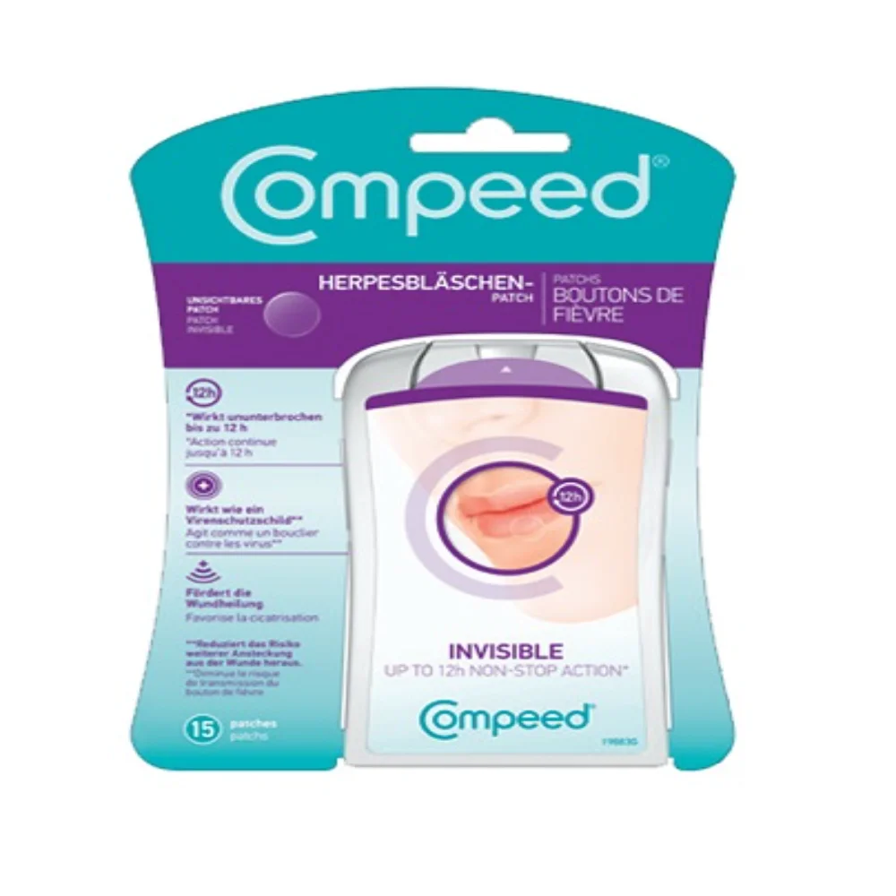 Φωτογραφία προϊόντος: Compeed Herpes Patch Επιθέματα για τον επιχείλιο έρπητα 15τεμ.