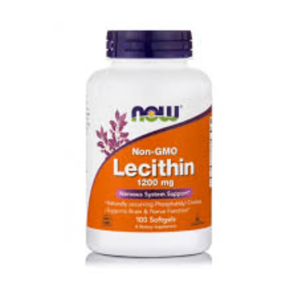 Φωτογραφία προϊόντος: NOW Foods Non GMO Λεκιθίνη 1200mg – 100 softgels