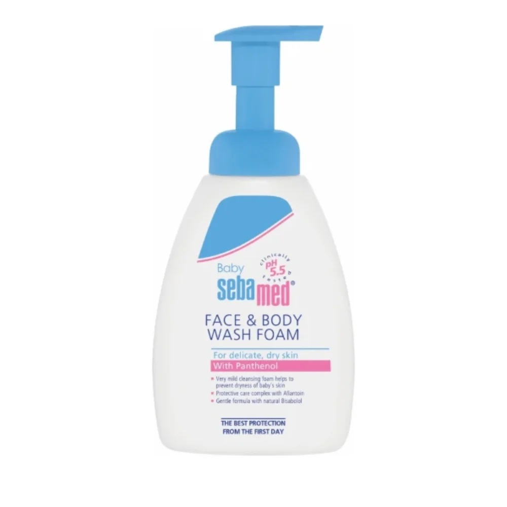 Φωτογραφία προϊόντος: Sebamed Baby Face + Body Wash Foam 400ml