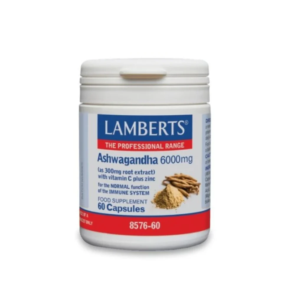 Φωτογραφία προϊόντος: Lamberts Ashwagandha 6000mg – 60 κάψουλες
