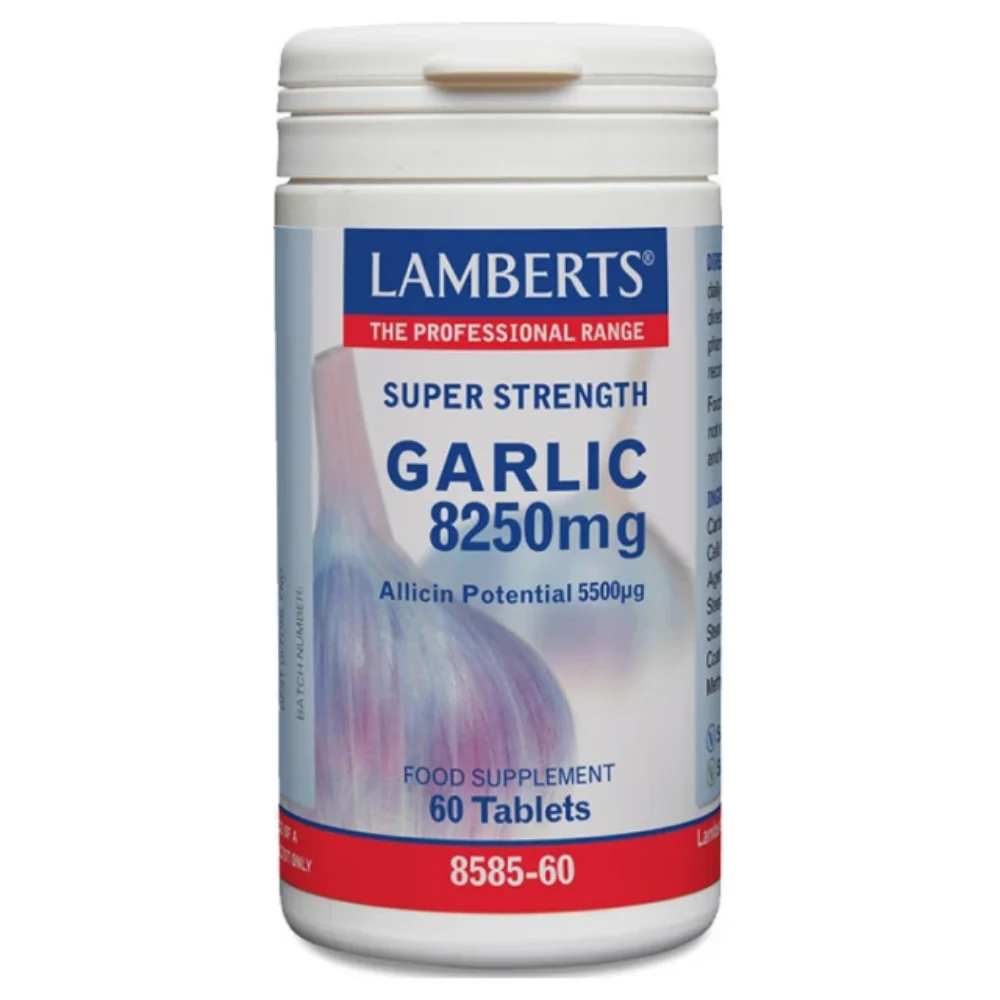 Φωτογραφία προϊόντος: Lamberts Garlic 8250mg, 60 δισκία