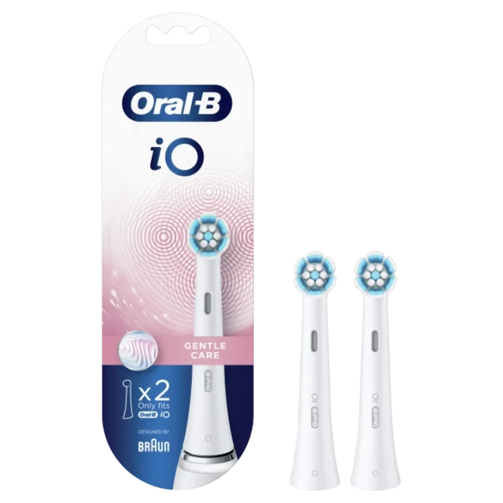 Φωτογραφία προϊόντος: Oral-B ανταλλακτικές κεφαλές iO gentle care white, 2τμχ