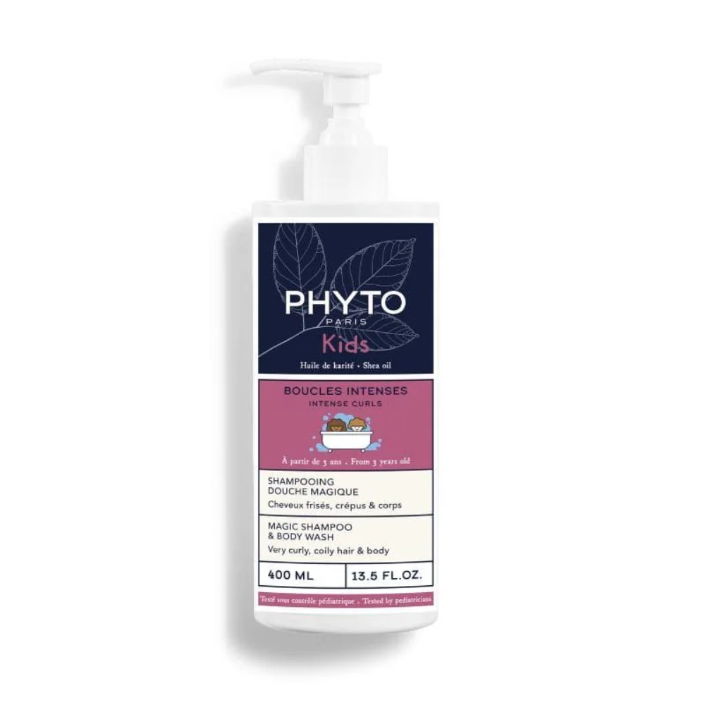 Φωτογραφία προϊόντος: Phyto Kids Boucles Intenses Magic Σαμπουάν + Αφρόλουτρο 400ml
