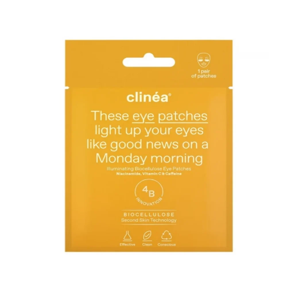 Φωτογραφία προϊόντος: Clinea Illuminating Biocellulose Eye Patches, 1 Ζευγάρι