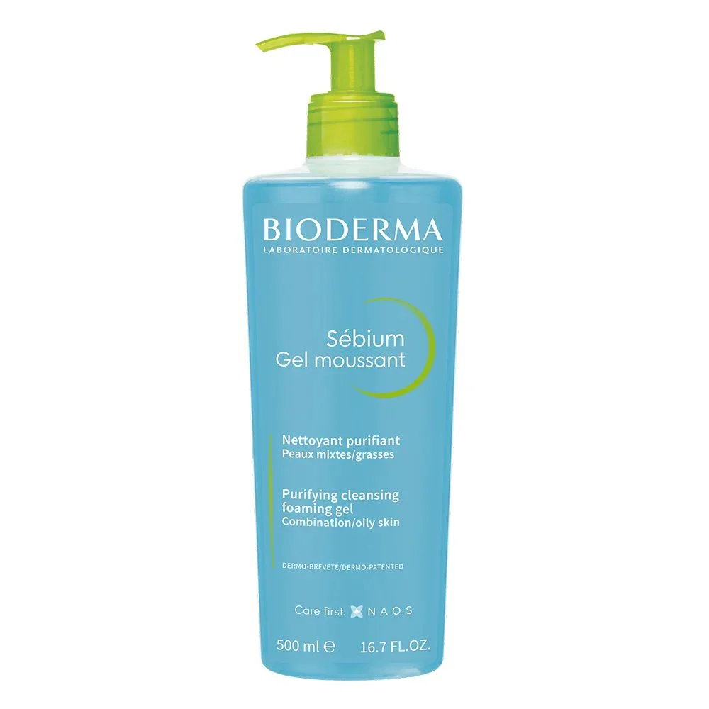 Φωτογραφία προϊόντος: Bioderma Sebium Gel Moussant, Gel Καθαρισμού για Μεικτό προς Λιπαρό Δέρμα 500ml