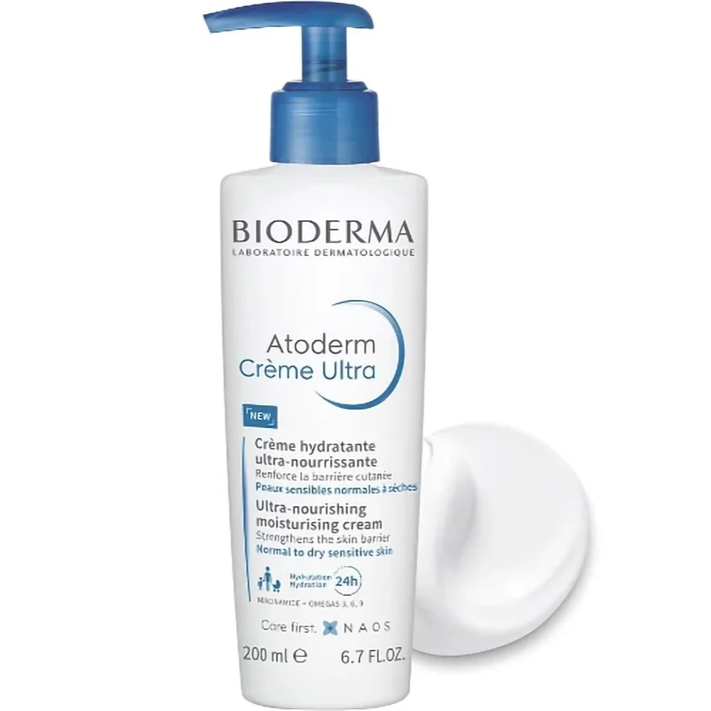 Φωτογραφία προϊόντος: Bioderma Atoderm Creme για το ευαίσθητο κανονικό-ξηρό δέρμα, 200ml