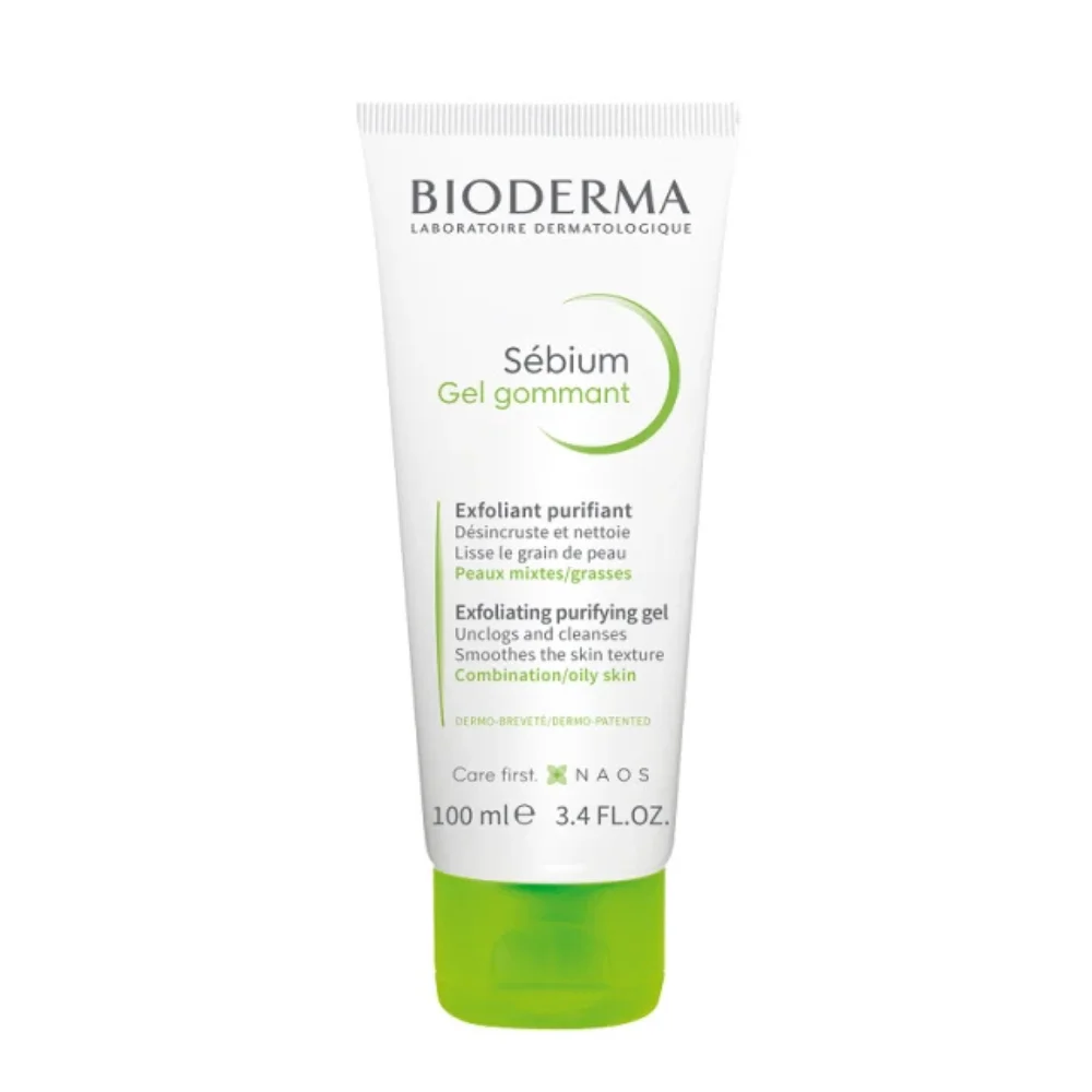 Φωτογραφία προϊόντος: Bioderma Sebium Gel Gommant για Μεικτό/Λιπαρό Δέρμα 100ml