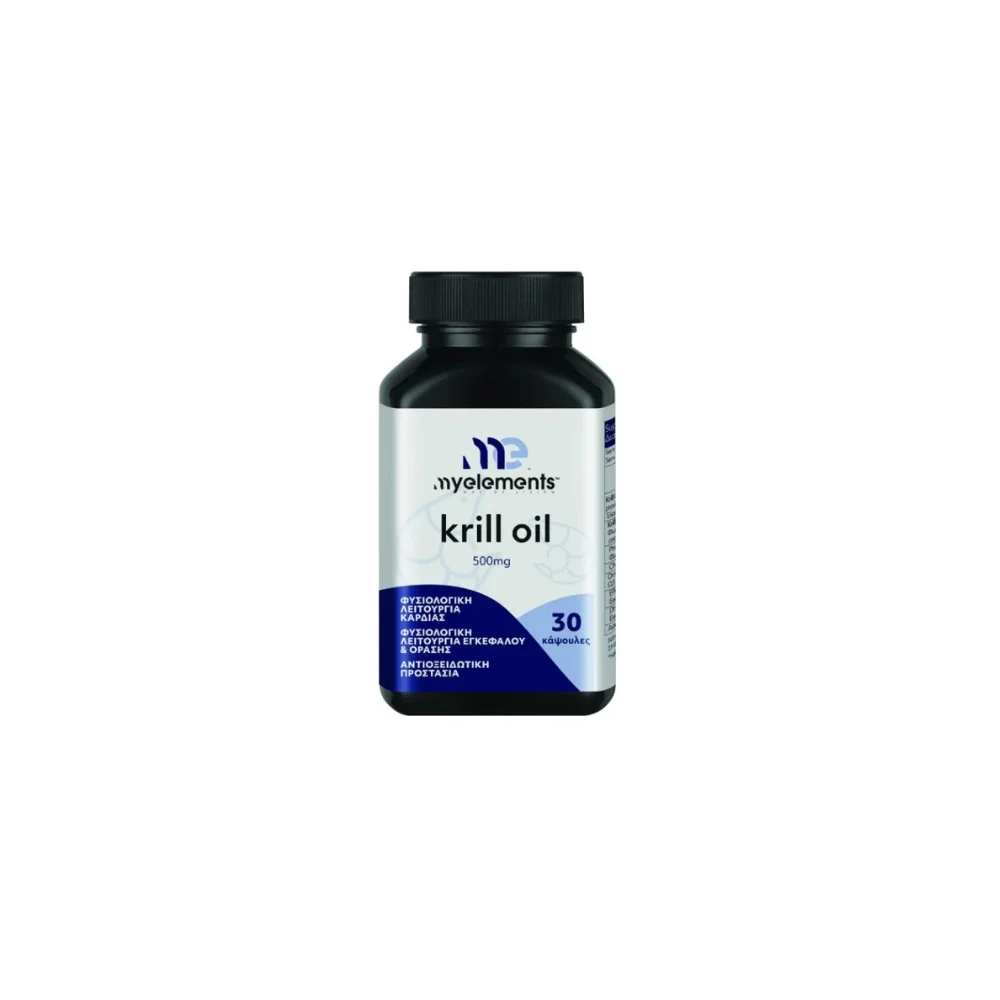 Φωτογραφία προϊόντος: My Elements Krill Oil 500mg 30 Κάψουλες