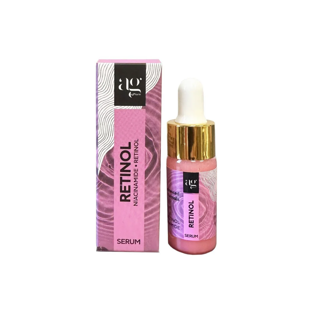 Φωτογραφία προϊόντος: AG PHARM Retinol Αντιγηραντικό Serum Προσώπου με Ρετινόλη 10ml