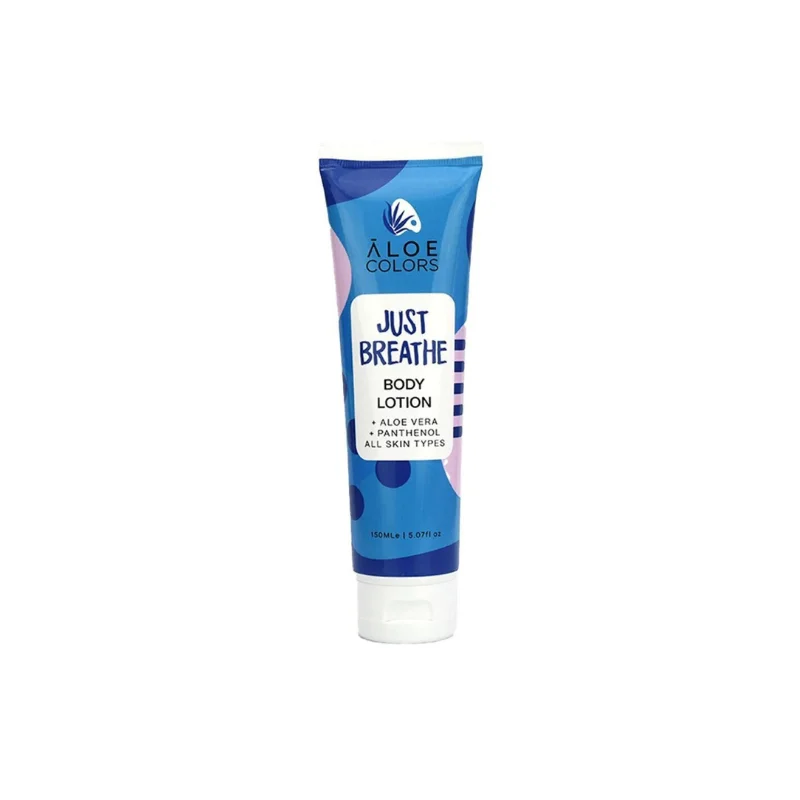 Φωτογραφία προϊόντος: ALOE PLUS Aloe Colors Just Breathe Body Lotion Ενυδατικό Γαλάκτωμα Σώματος, 150ml