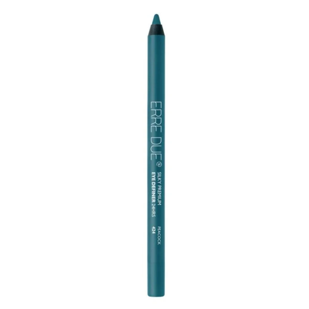 Φωτογραφία προϊόντος: Erre Due Silky Premium Eye Definer 24hrs Μολύβι Ματιών στην Απόχρωση 424 Peacock 1.2g