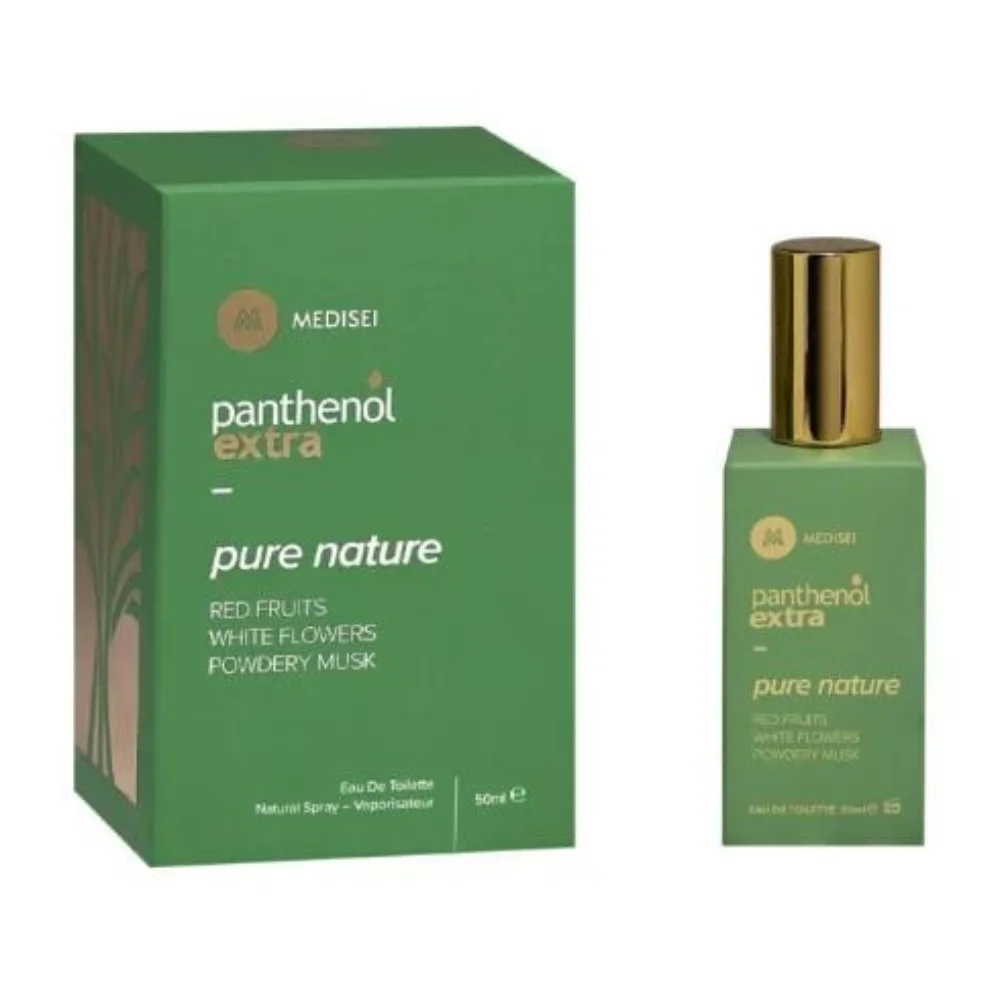 Φωτογραφία προϊόντος: Medisei Panthenol Extra Pure Nature Eau de Toilette Γυναικείο Άρωμα με Νότες Λουλουδιών + Φρούτων 50ml