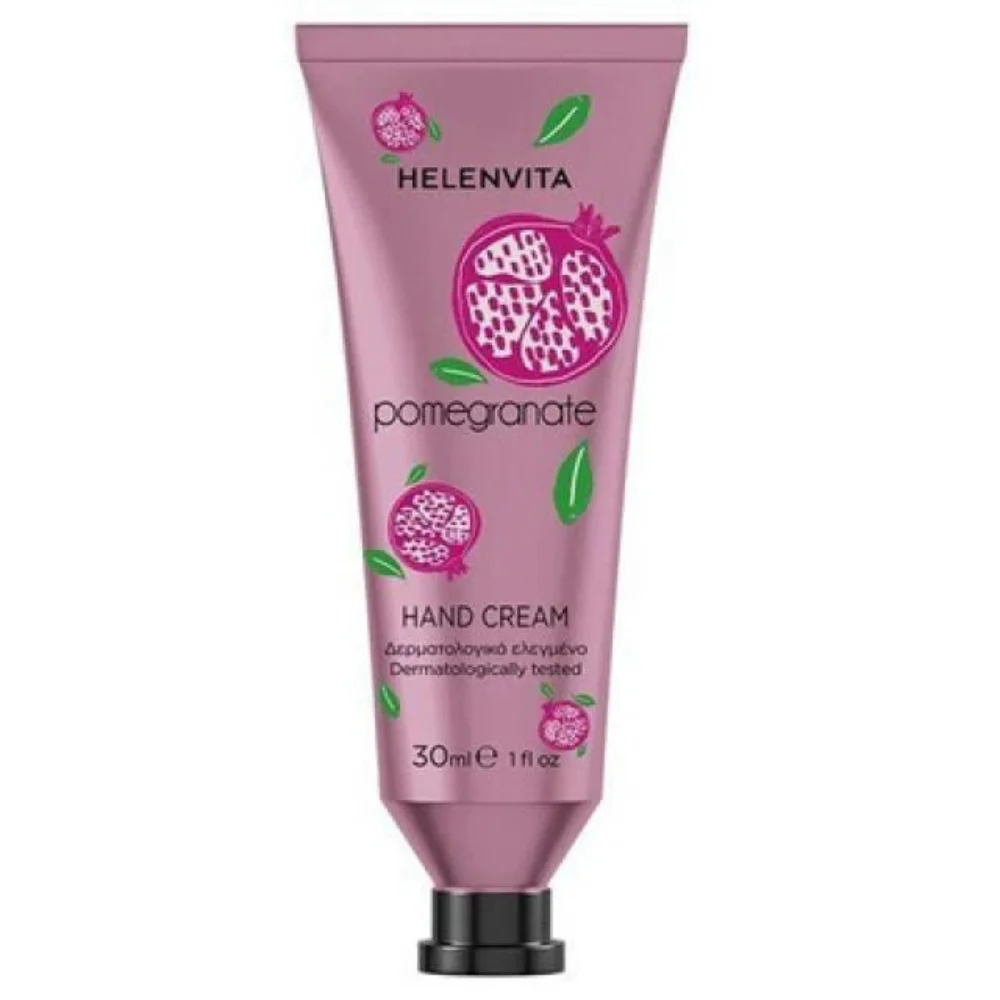 Φωτογραφία προϊόντος: Helenvita Hand Cream Pomegranate Ενυδατική Κρέμα Χεριών με Ρόδι 30ml