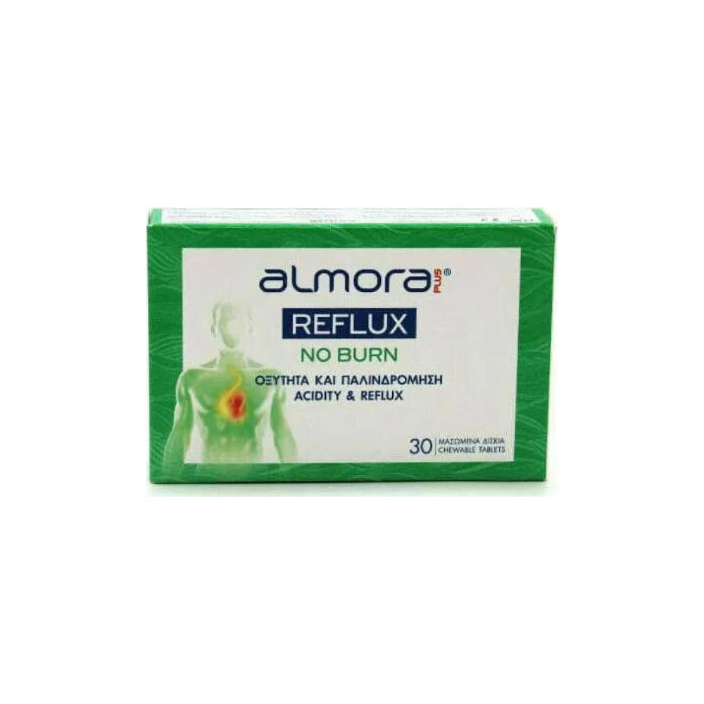 Φωτογραφία προϊόντος: Almora Plus Reflux No Burn 30 μασώμενες ταμπλέτες