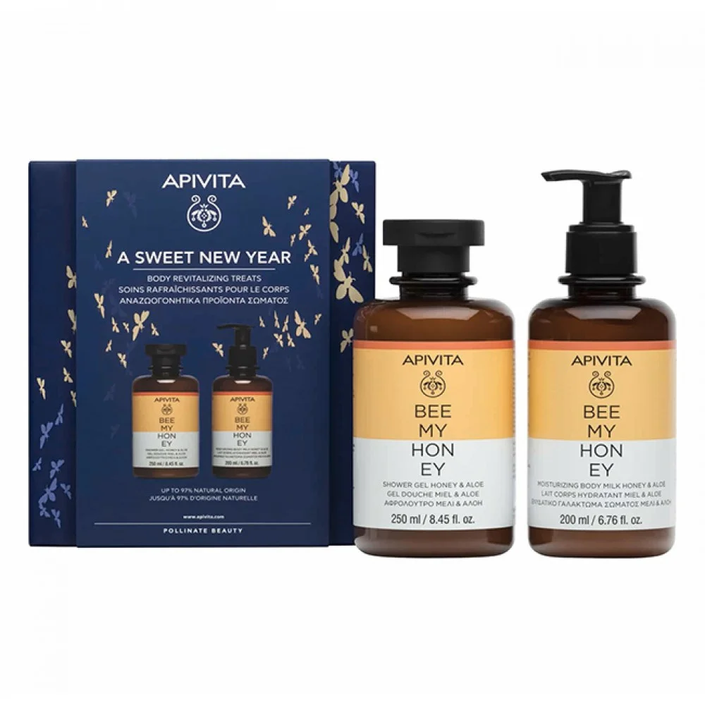 Φωτογραφία προϊόντος: Apivita Bee My Honey Αφρόλουτρο με Μέλι & Αλόη 250ml + Ενυδατικό Γαλάκτωμα 200ml
