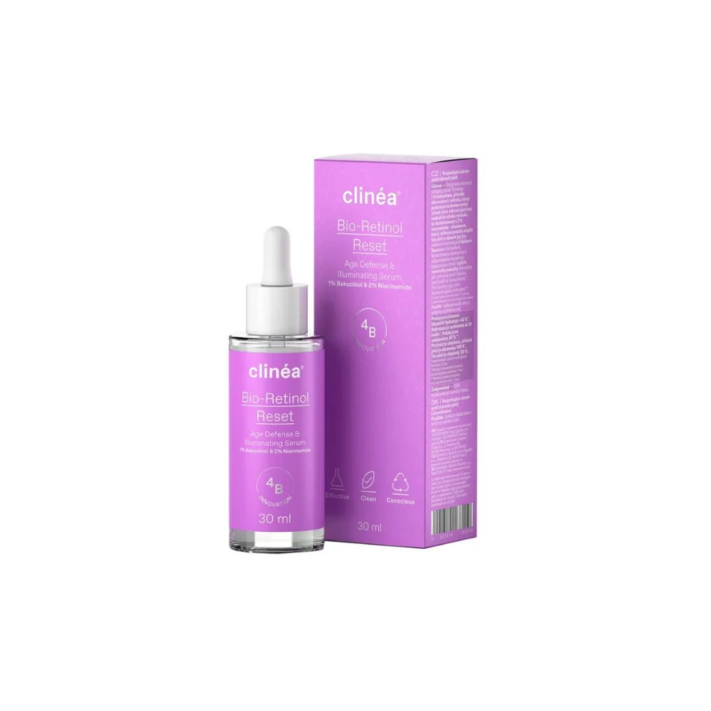 Φωτογραφία προϊόντος: Clinéa Bio-Retinol Reset Serum με Ρετινόλη για Λάμψη 30ml