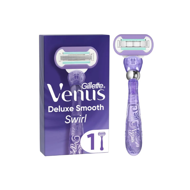 Φωτογραφία προϊόντος: Gillette Venus Deluxe Smooth Ξυριστική Μηχανή 1 τεμ + 1 Ανταλλακτικό