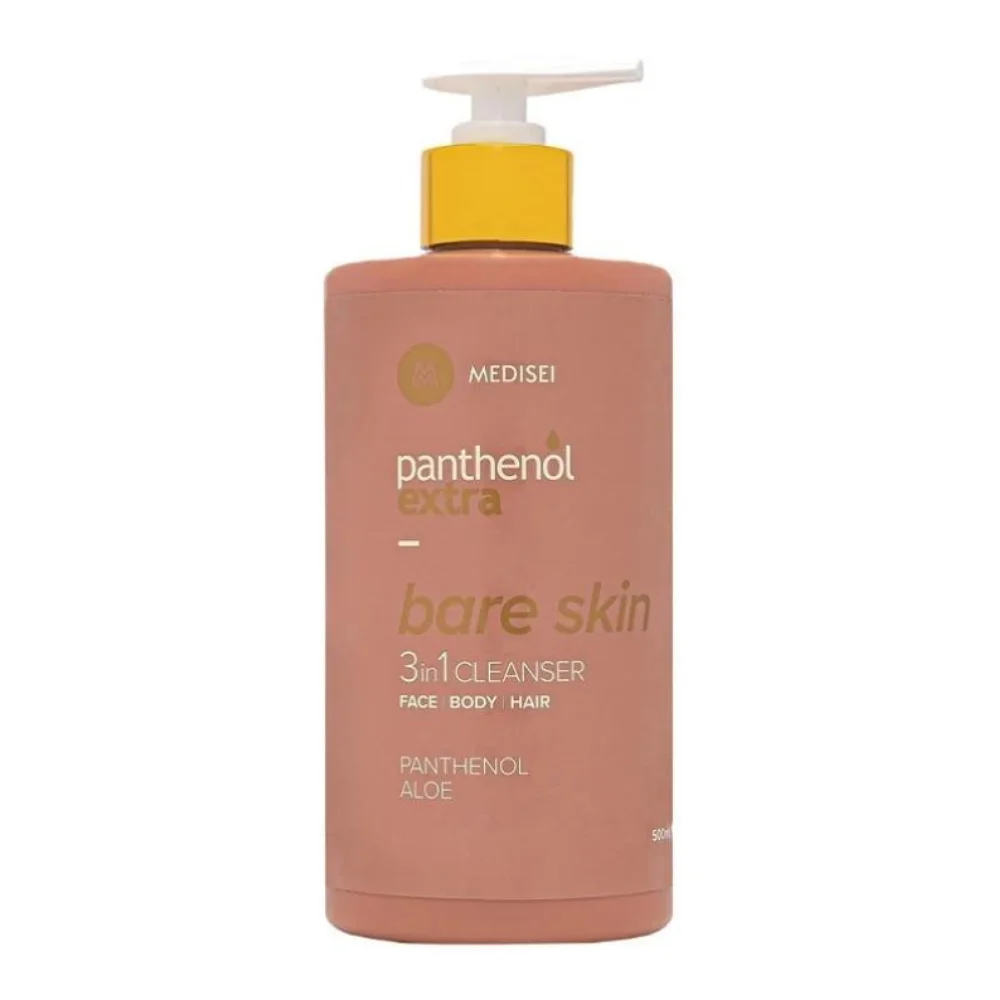 Φωτογραφία προϊόντος: Panthenol Extra Bare Skin 3in1 Cleanse Γιασεμί 500ml