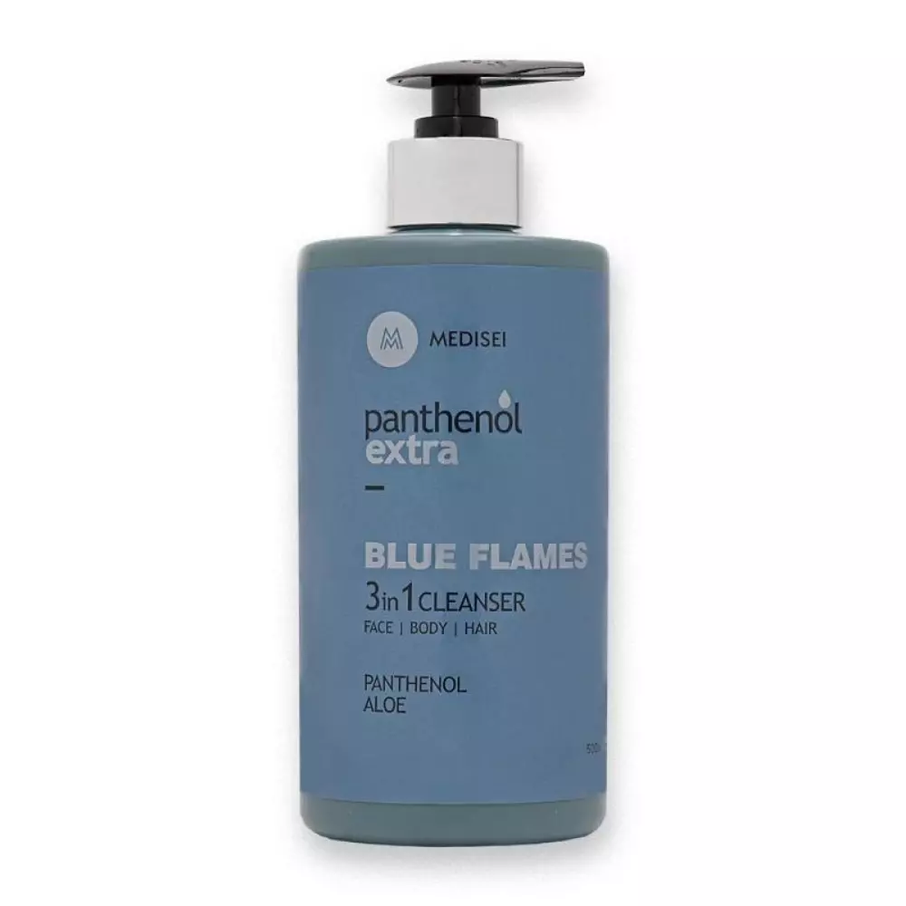 Φωτογραφία προϊόντος: Panthenol Extra Blue Flames 3 σε 1 Καθαριστικό 500ml