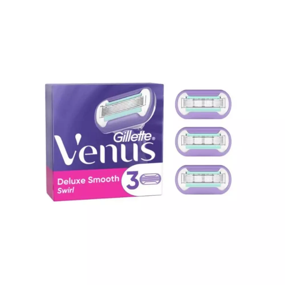 Φωτογραφία προϊόντος: Gillette Venus Swirl Ανταλλακτικά Γυναικείας Ξυριστικής Μηχανής 3τεμ