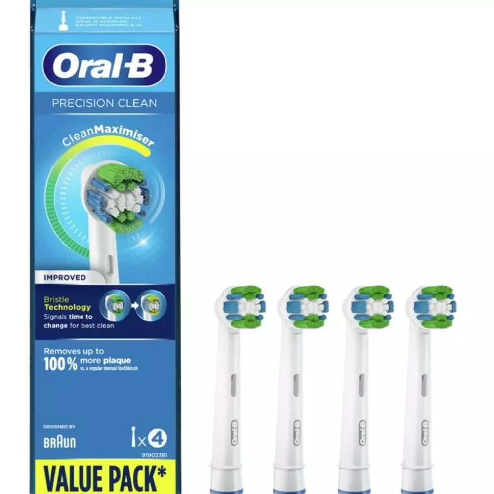 Φωτογραφία προϊόντος: Oral-B Precision Clean Ανταλλακτικές Κεφαλές 4τεμ
