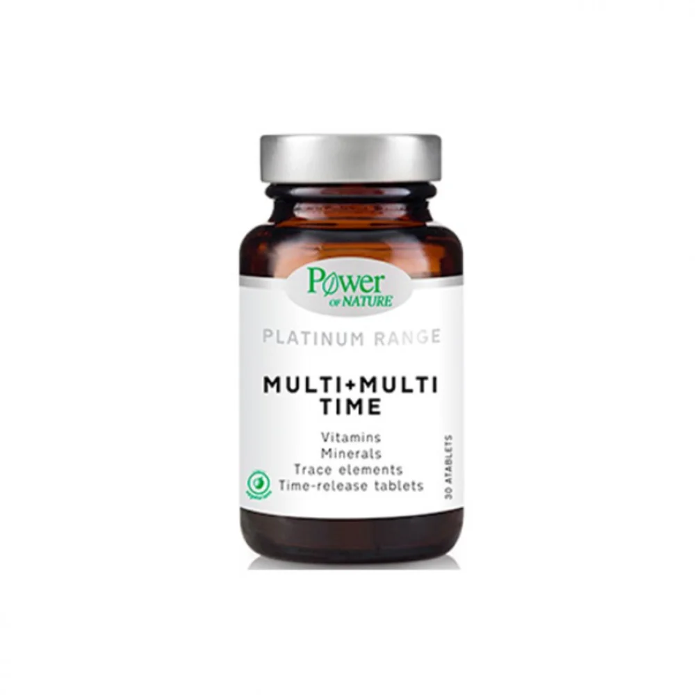 Φωτογραφία προϊόντος: Power Health Classic Platinum Multi + Multi Time 30 ταμπλέτες