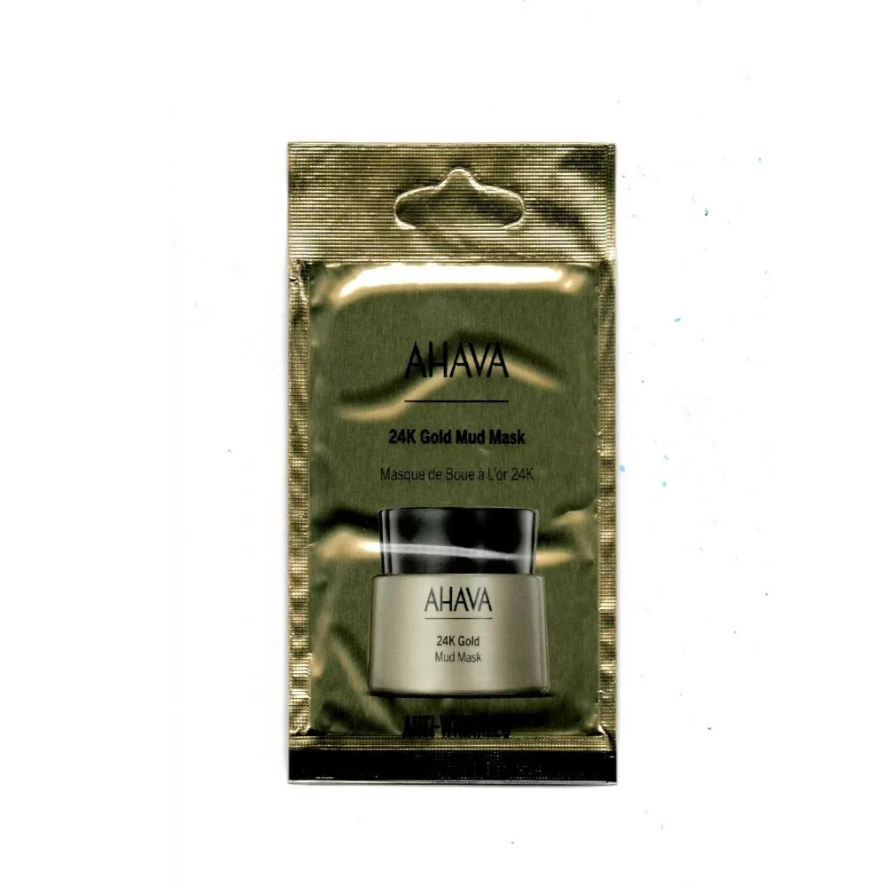 Φωτογραφία προϊόντος: Ahava 24K Gold Mineral Mud Mask για Ενυδατωμένη & Λεία Επιδερμίδα 6ml