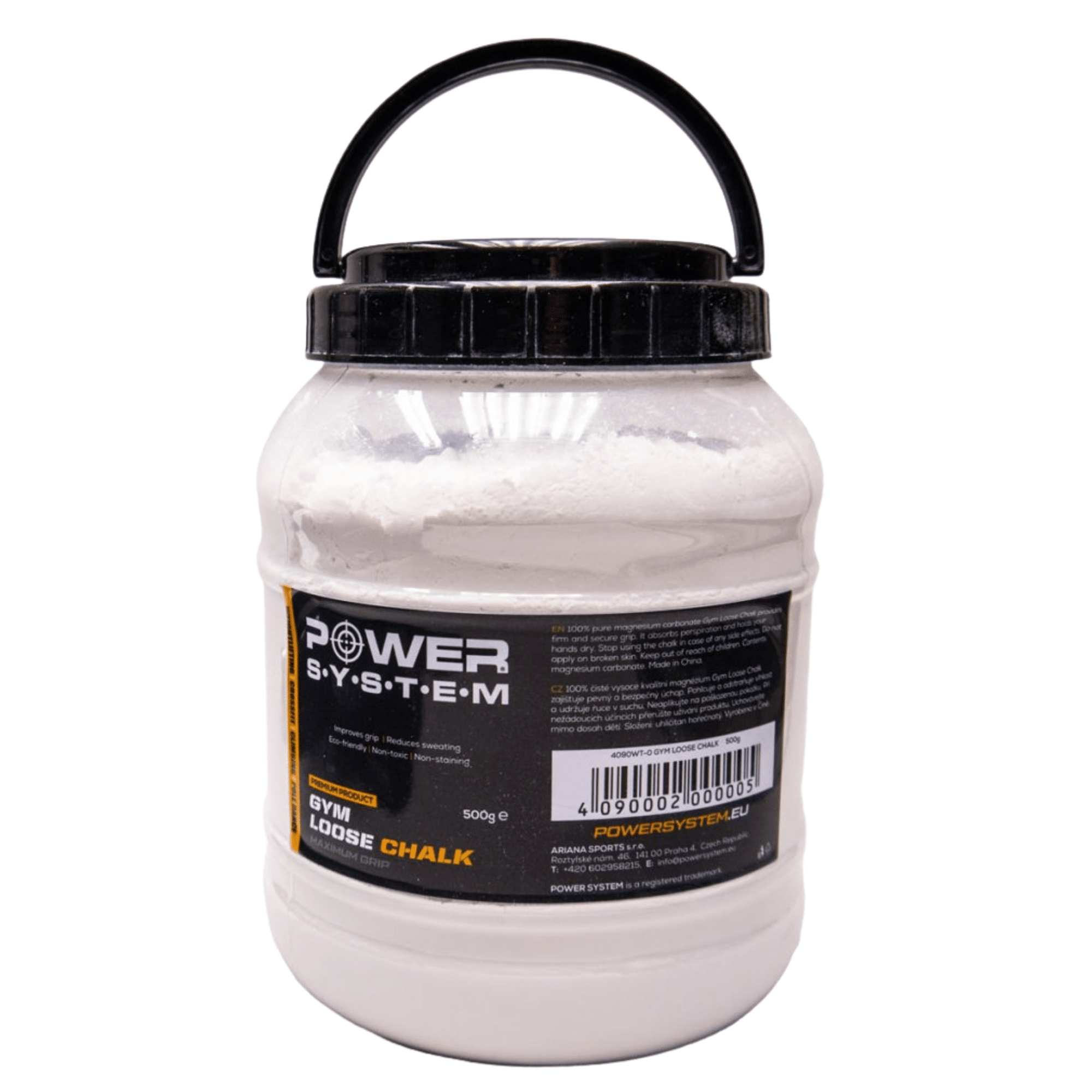 Φωτογραφία προϊόντος: Power System Chalk Powder Μαγνησία 4090 (500 gr)