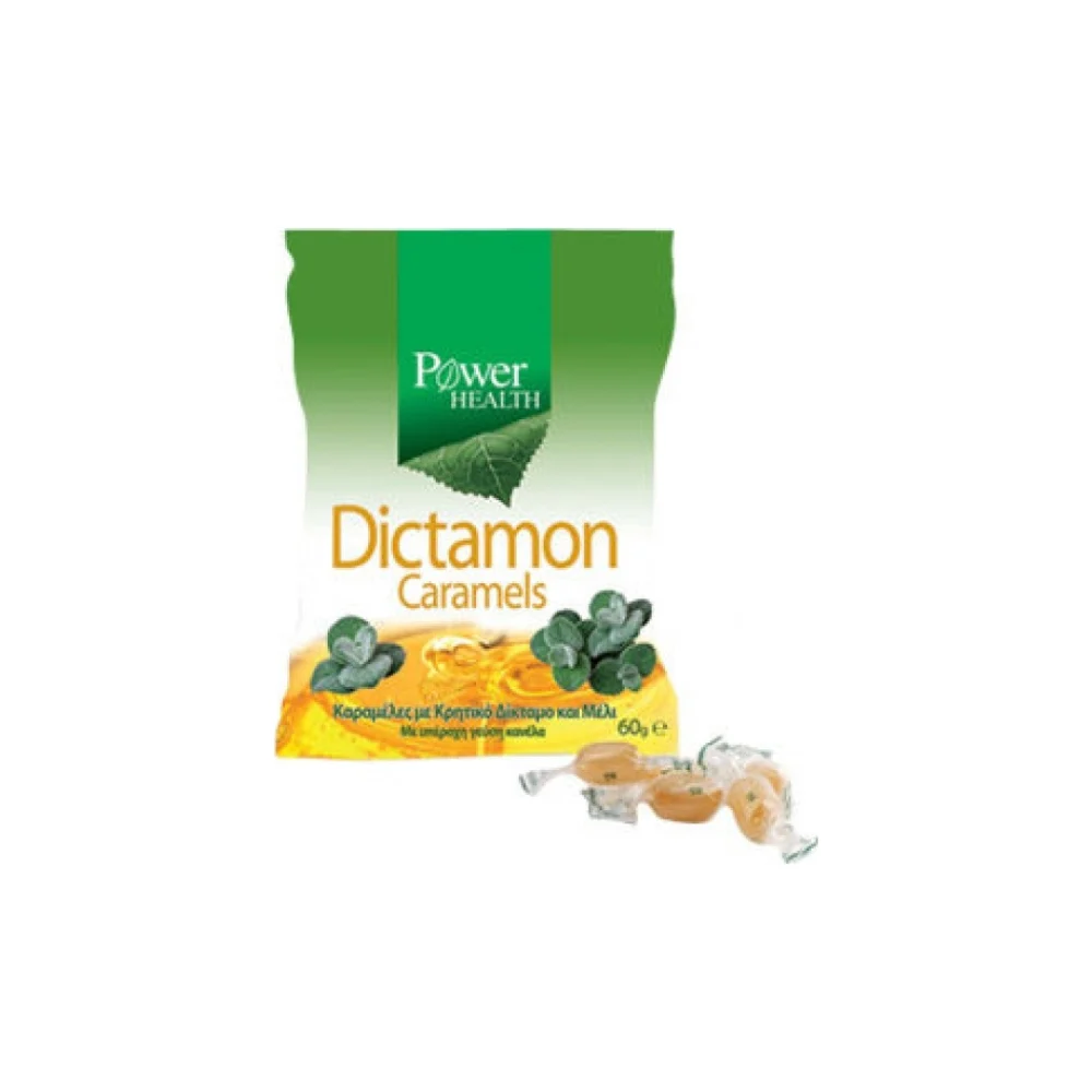 Φωτογραφία προϊόντος: Power Health Dictamon Καραμέλες με Κρητικό Δίκταμο & Μέλι, 60gr