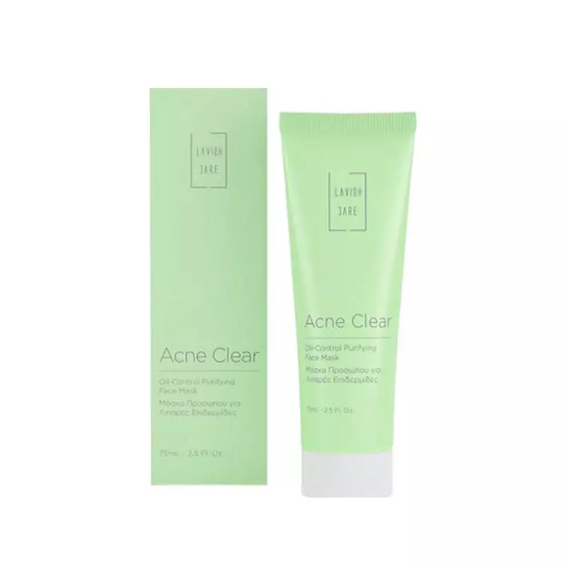 Φωτογραφία προϊόντος: Lavish Care Acne Clear Μάσκα Προσώπου για Καθαρισμό 75ml
