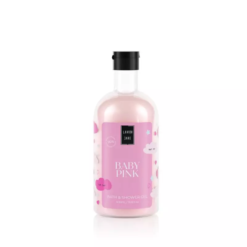 Φωτογραφία προϊόντος: Lavish Care Baby Pink Αφρόλουτρο Σώματος με Άρωμα Πούδρα 300ml