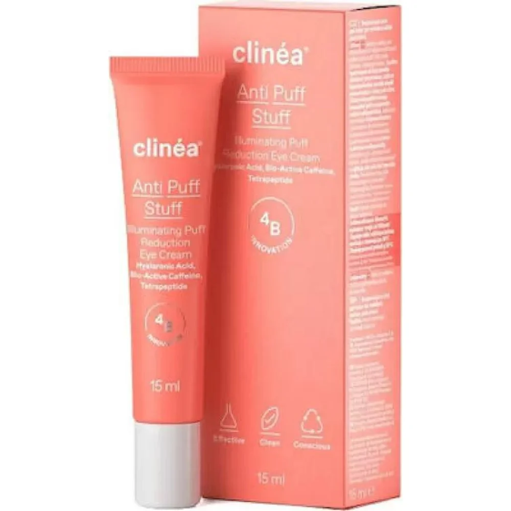 Φωτογραφία προϊόντος: Clinea Anti-Puff Stuff Gel-Κρέμα Ματιών με Υαλουρονικό Οξύ 15ml