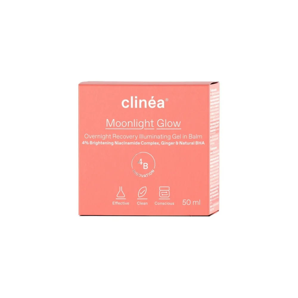 Φωτογραφία προϊόντος: Clinea Moonlight Glow Αντιγηραντικό Gel Προσώπου Νύκτος 50ml