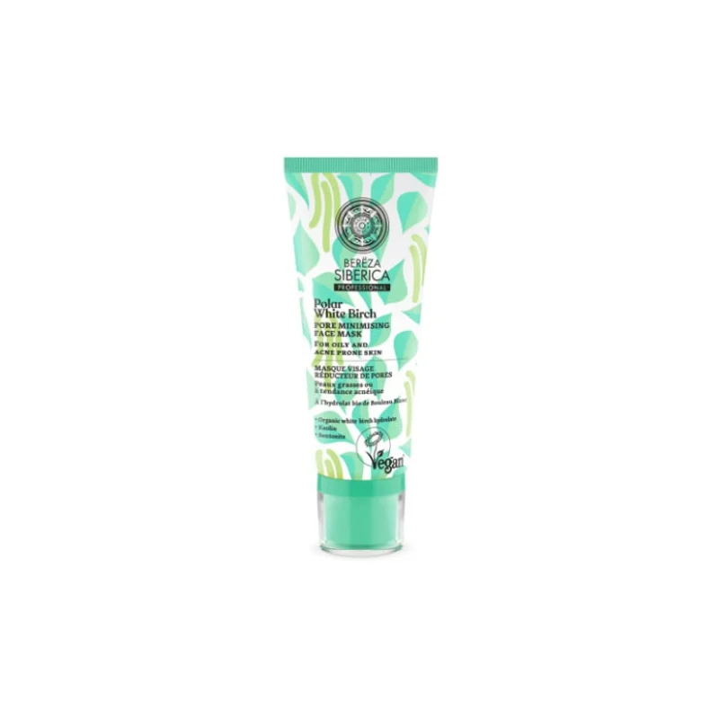 Φωτογραφία προϊόντος: NATURA SIBERICA POLAR WHITE BIRCH Pore Minimising Face Mask 100ml