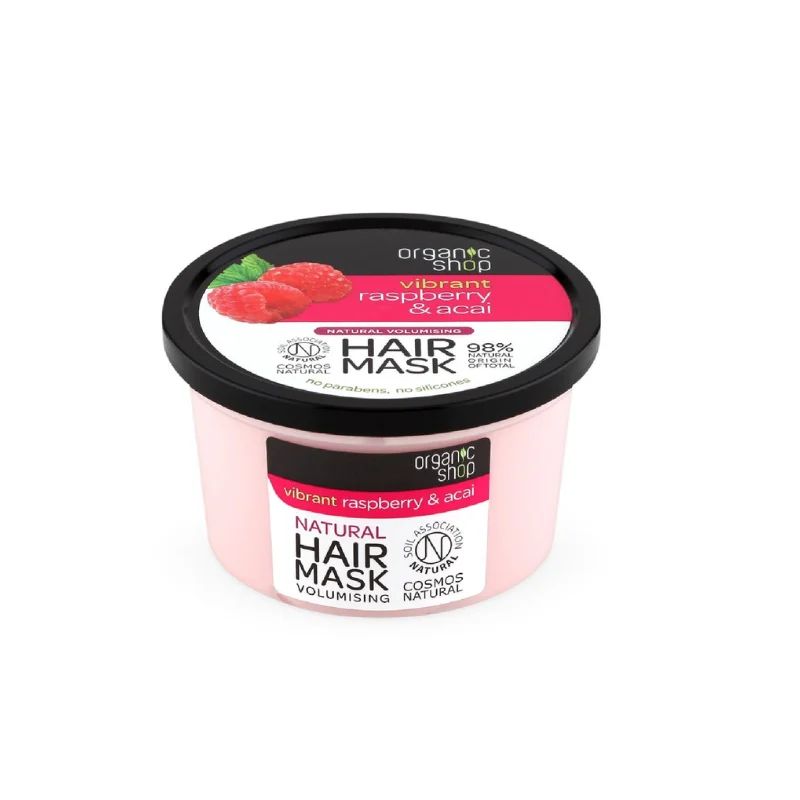 Φωτογραφία προϊόντος: NATURA SIBERICA ORGANIC SHOP RASPBERRY + ACAI Hair Mask 250 ml