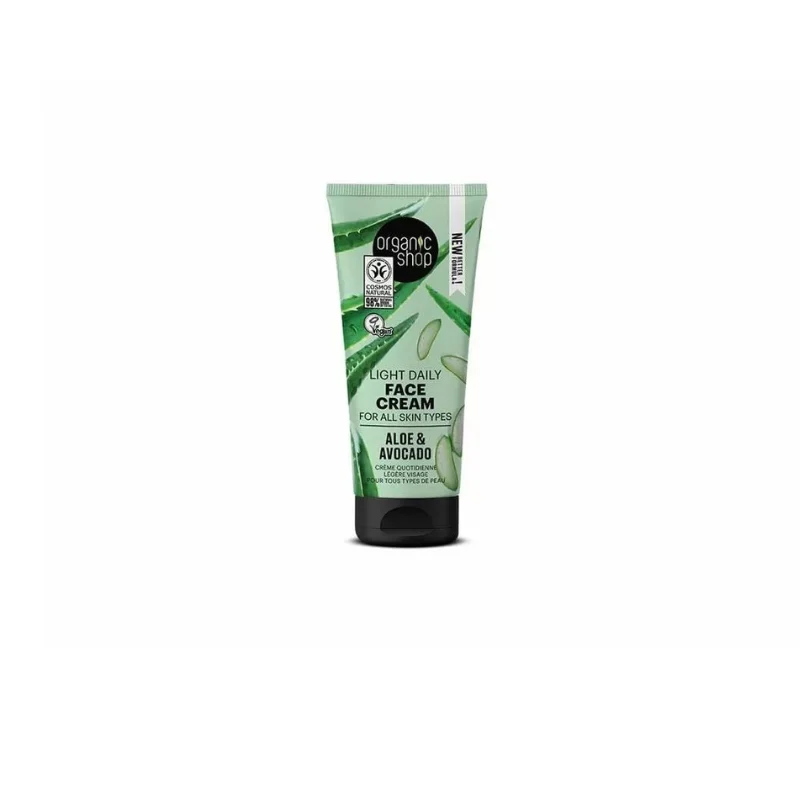 Φωτογραφία προϊόντος: NATURA SIBERICA OS LIGHT Daily Face Cream για όλους τους τύπους δέρματος με Αβοκάντο & Αλόη, 50 ml