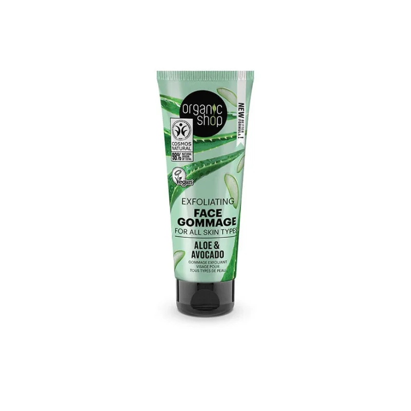Φωτογραφία προϊόντος: NATURA SIBERICA OS Exfoliating Face Gommage για όλους τους τύπους δέρματος με αβοκάντο & αλόη, 75 ml